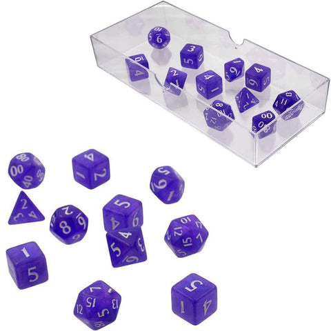 Eclipse 11 Dice Set: Royal Purple - Bea DnD Games