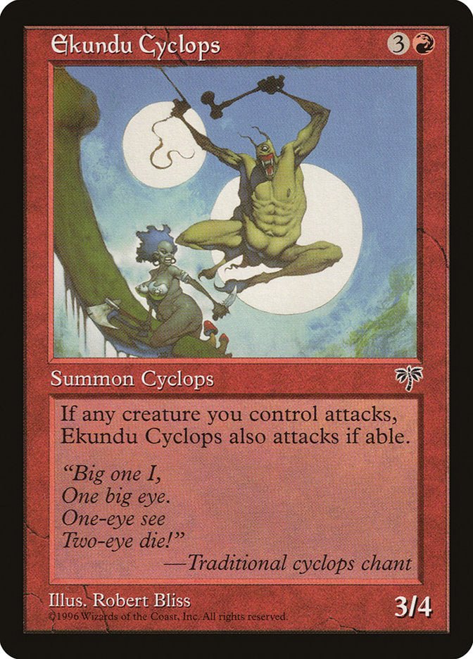 Ekundu Cyclops [Mirage] - Bea DnD Games