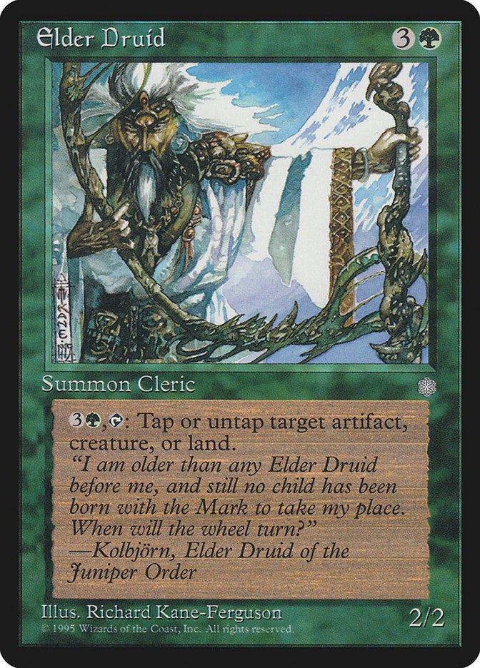 Elder Druid [Ice Age] - Bea DnD Games