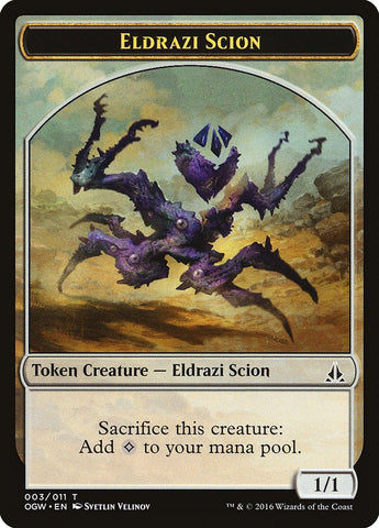 Eldrazi Scion Token (003/011) [Oath of the Gatewatch Tokens] - Bea DnD Games