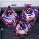 Eldritch Eyes - Handcrafted Dice Set & Dice Case - Bea DnD Games