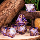 Eldritch Eyes - Handcrafted Dice Set & Dice Case - Bea DnD Games