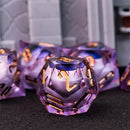 Eldritch Eyes - Handcrafted Dice Set & Dice Case - Bea DnD Games