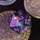 Eldritch Typhoon Handcrafted Sharp Edge Dice Set & Dice Case - Bea DnD Games