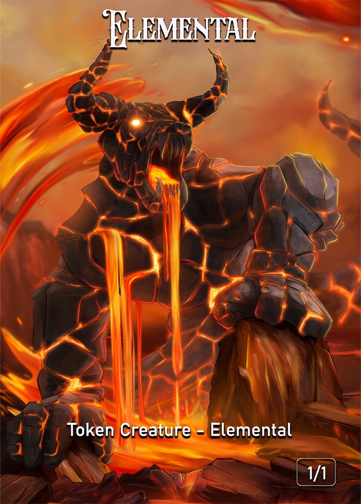 Elemental Token [Bea DnD Games Tokens] - Bea DnD Games