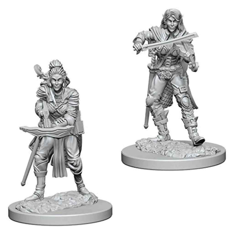 Elf Bard (Female) Deepcuts Unpainted Miniatures - Bea DnD Games