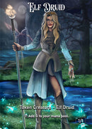 Elf Druid Token [Bea DnD Games Tokens] - Bea DnD Games