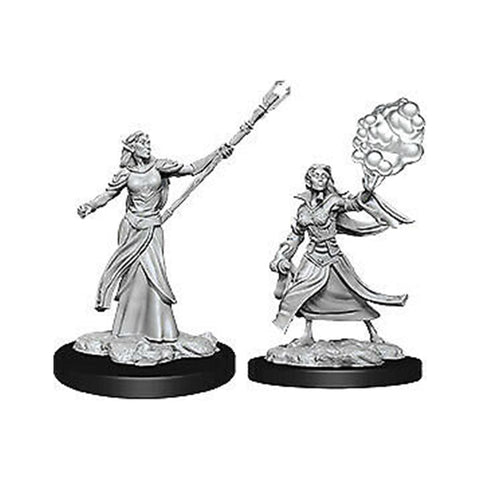 Elf Female Sorcerer Nolzurs Marvelous Unpainted Miniatures - Bea DnD Games