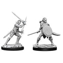 Elf Fighter (Female) Deepcuts Unpainted Miniatures - Bea DnD Games