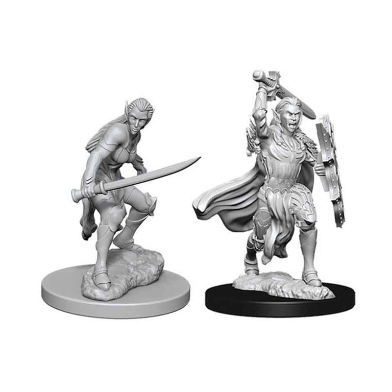 Elf Fighter (Female) Nolzurs Marvelous Unpainted Miniatures - Bea DnD Games