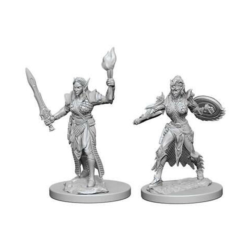 Elf Fighter (Female) Nolzur's Marvelous Unpainted Miniatures - Bea DnD Games