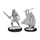 Elf Fighter Male Deepcuts Unpainted Miniatures - Bea DnD Games