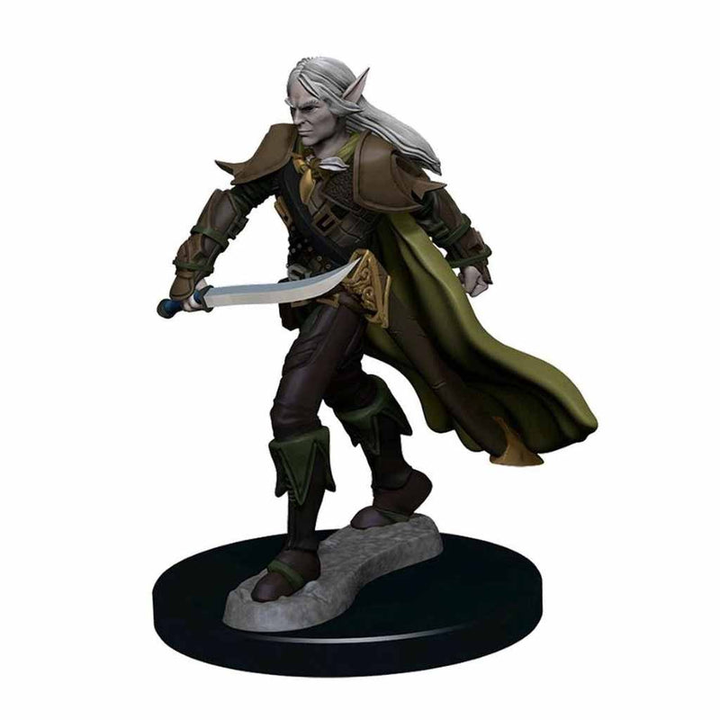 Elf Fighter Male Pathfinder Battles Premium Painted Figure - Bea DnD Games