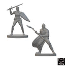 Elf Paladins | BeaMini Unpainted RPG Miniatures - Bea DnD Games