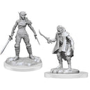 Elf Rogue & Half Elf Rogue Protege Nolzur's Marvelous Unpainted Miniatures - Bea DnD Games