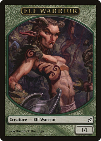 Elf Warrior Token [Lorwyn Tokens] - Bea DnD Games