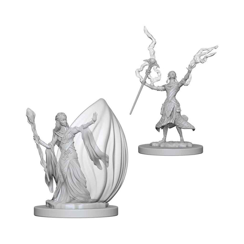 Elf Wizard (Female) Nolzur's Marvelous Unpainted Miniatures - Bea DnD Games