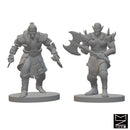 Elven Barbarians | BeaMini Unpainted RPG Miniatures - Bea DnD Games