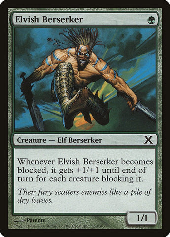 Elvish Berserker [Tenth Edition] - Bea DnD Games