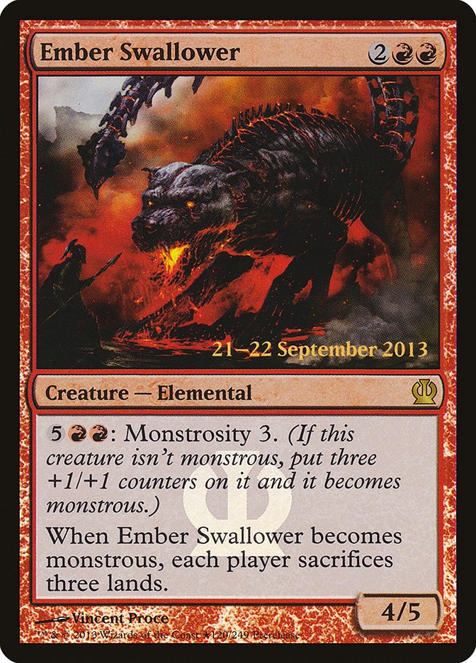 Ember Swallower [Theros Prerelease Promos] - Bea DnD Games
