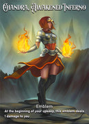 Emblem - Chandra, Awakened Inferno [Bea DnD Games Tokens] - Bea DnD Games