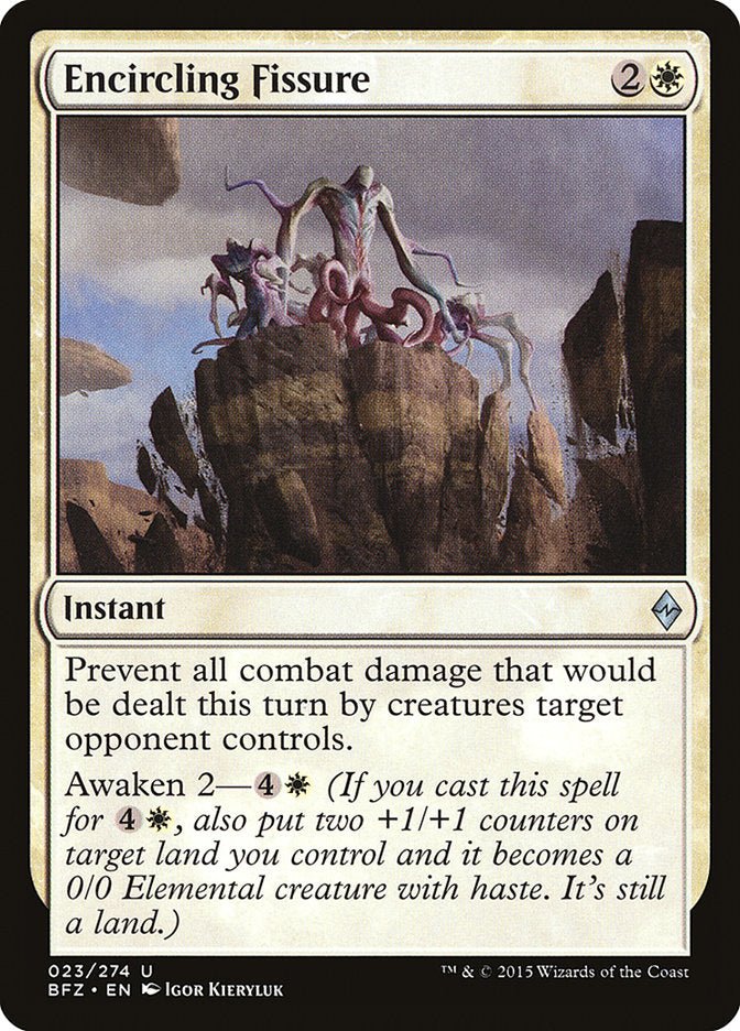 Encircling Fissure [Battle for Zendikar] - Bea DnD Games