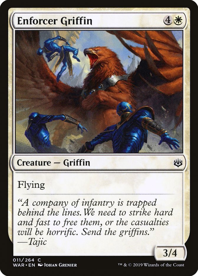 Enforcer Griffin [War of the Spark] - Bea DnD Games