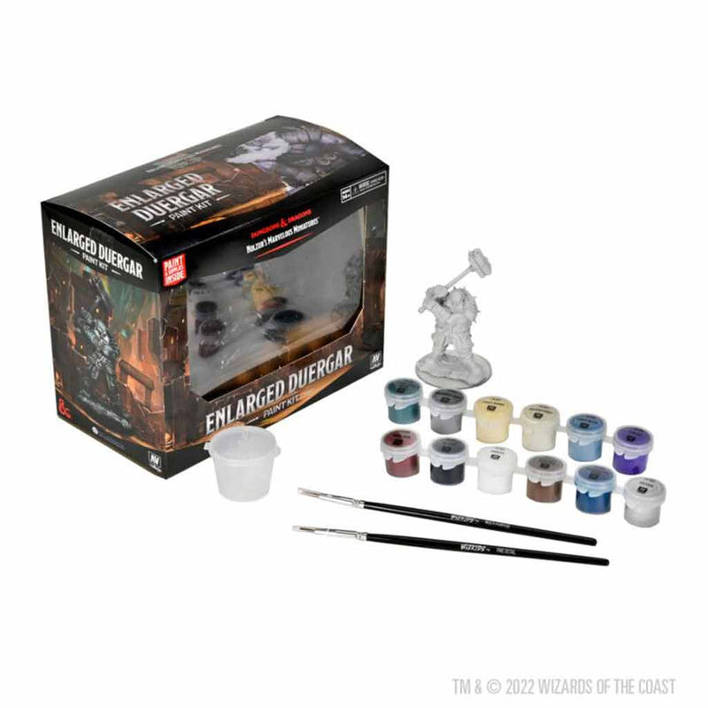 Enlarged Duergar Paint Night Kit - D&D Nolzurs Marvelous Unpainted Miniatures - Bea DnD Games