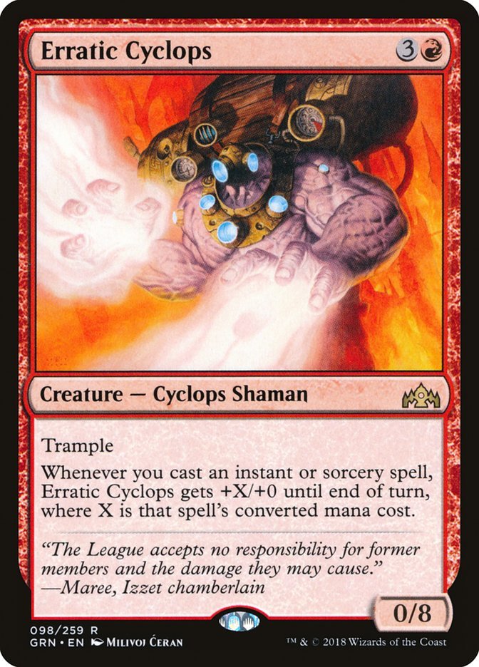 Erratic Cyclops [Guilds of Ravnica] - Bea DnD Games