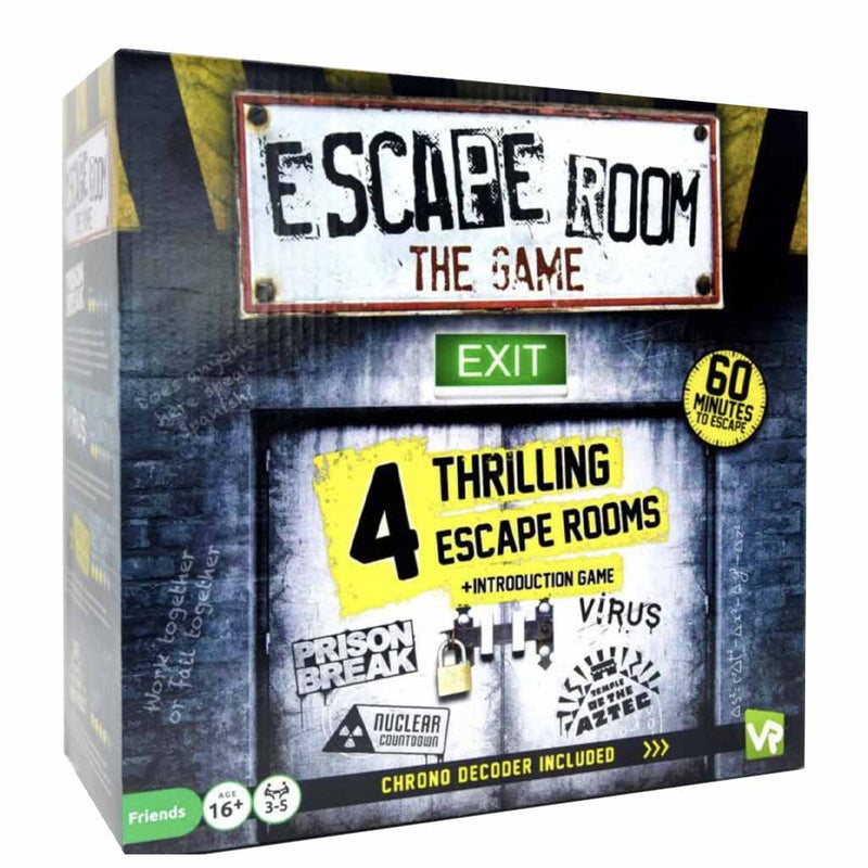 Escape Room the Game - 4 Rooms Plus Chrono Decoder - Bea DnD Games