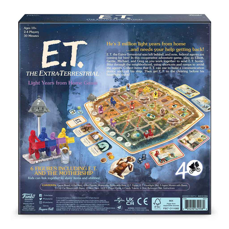 E.T. the Extra-Terrestrial - Light Years from Home Board Game - Bea DnD Games