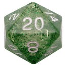 Ethereal Green Mega D20 (35mm) Dice - Bea DnD Games