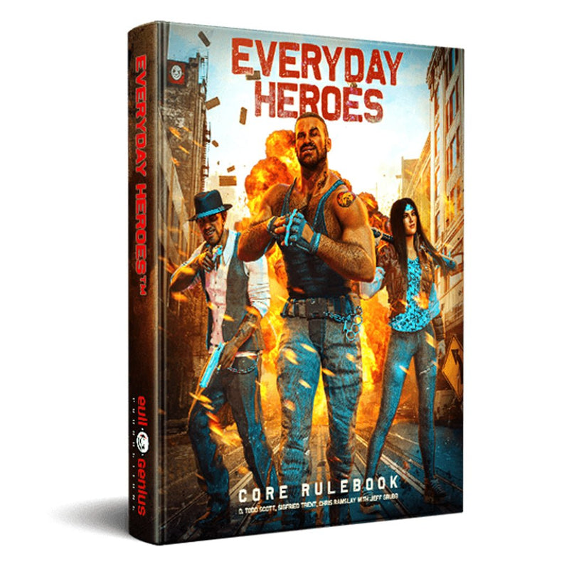 Everyday Heroes RPG - Core Rulebook - Bea DnD Games