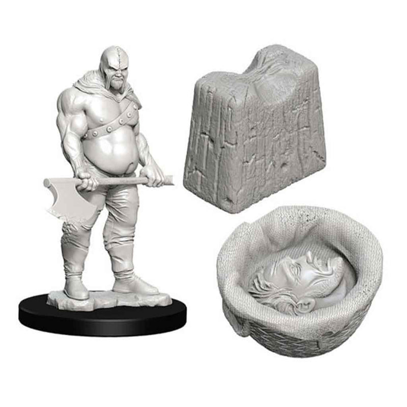 Executioner & Chopping Block Deep Cuts Unpainted Miniatures - Bea DnD Games