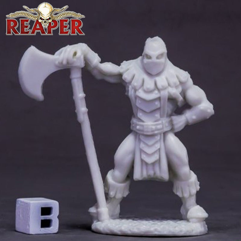 Executioner - Dark Heaven Bones Unpainted Miniatures by Reaper Miniatures - Bea DnD Games