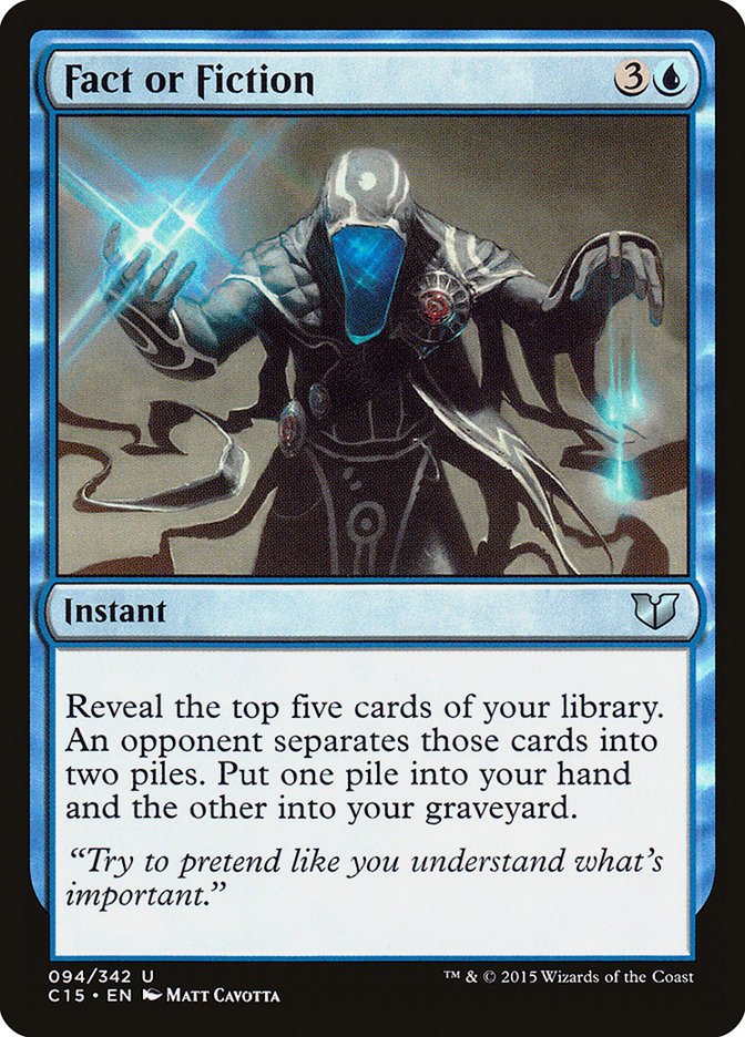 Fact or Fiction [Commander 2015] - Bea DnD Games