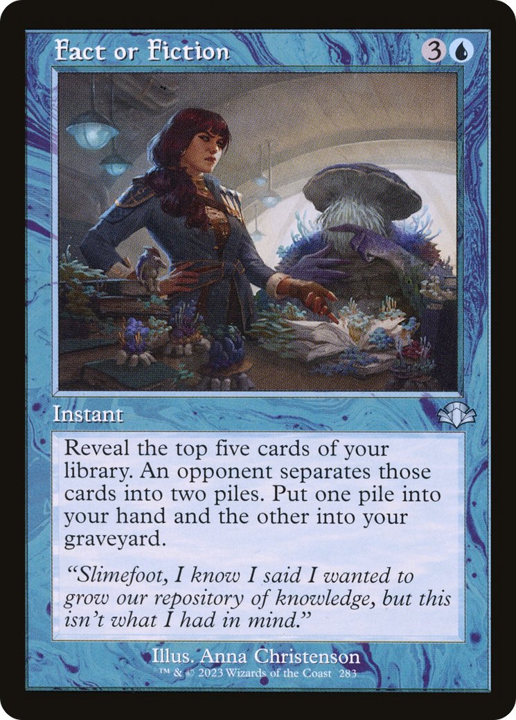 Fact or Fiction (Retro) [Dominaria Remastered] - Bea DnD Games