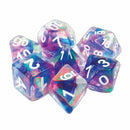 Fairy Tale Dream - 7 Piece Polyhedral Dice Set + Dice Bag - Bea DnD Games