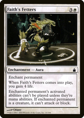 Faith's Fetters [Ravnica: City of Guilds] - Bea DnD Games