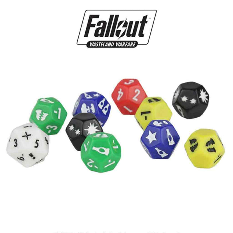 Fallout - Wasteland Warfare Dice Set - Bea DnD Games