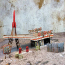 Fallout Wasteland Warfare Red Rocket Scenic Set - Bea DnD Games