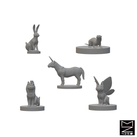 Familiars (Wave 2) | BeaMini Unpainted RPG Miniatures - Bea DnD Games
