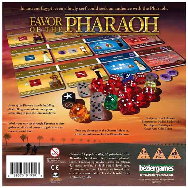 Favor of the Pharaohs - Bea DnD Games