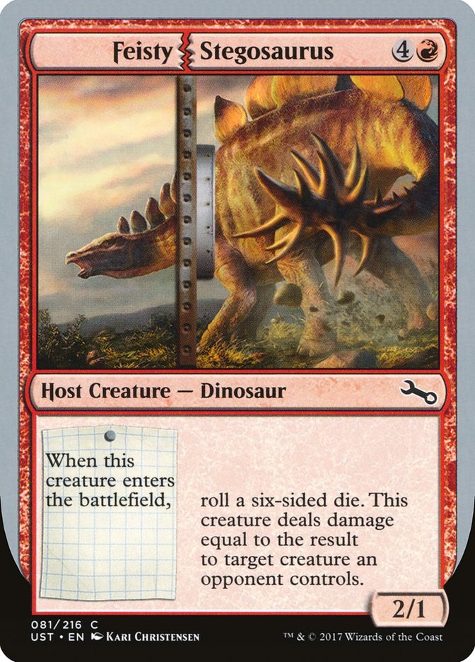 Feisty Stegosaurus [Unstable] - Bea DnD Games