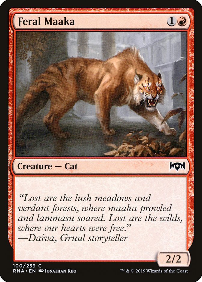 Feral Maaka [Ravnica Allegiance] - Bea DnD Games