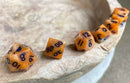 Fever Dreams - New Zealand Made Handcrafted Dice Set by Tui Dice - Bea DnD Games