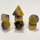 Feywild Mist - 7 Piece Polyhedral Dice Set + Dice Bag - Bea DnD Games