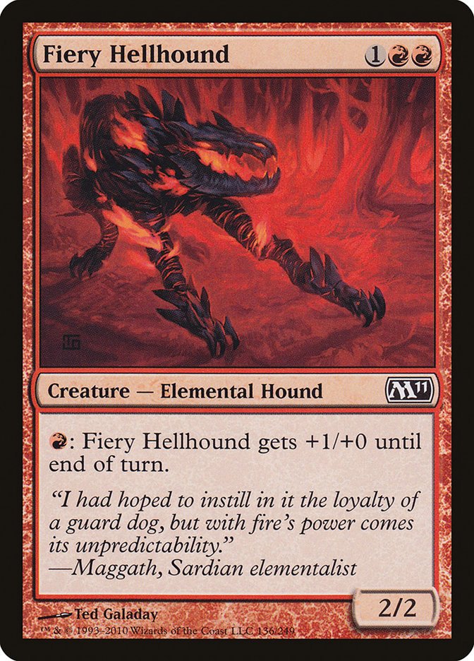 Fiery Hellhound [Magic 2011] - Bea DnD Games
