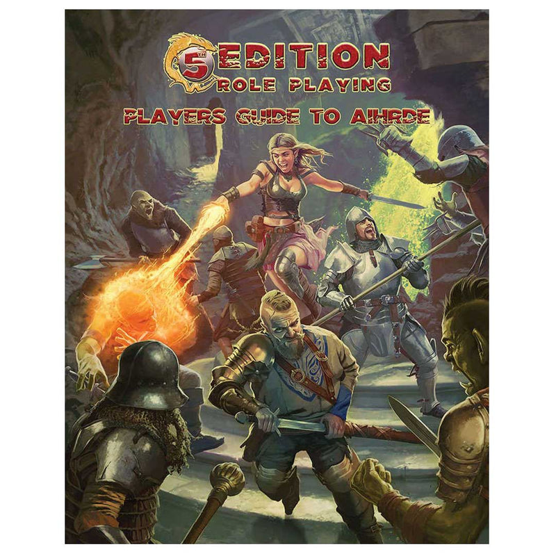 Fifth Edition Adventures - Players Guide to Aihrde by Troll Lord Games - Bea DnD Games