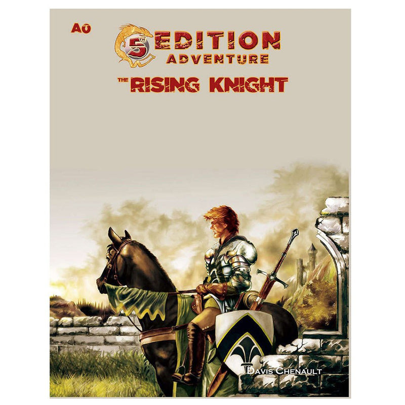 Fifth Edition Adventures - The Rising Knight |Troll Lord Games - Bea DnD Games